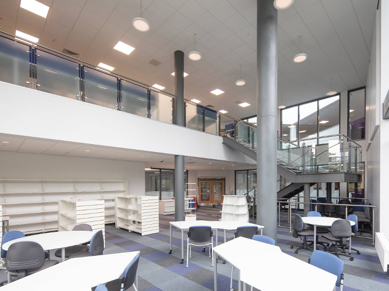 An inside look of University Centre Rotherham - RNN Group