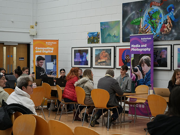 An Open Event at Rotherham College, part of the RNN Group