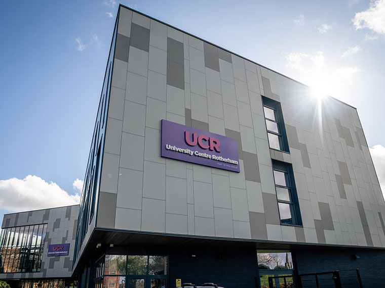 University Centre Rotherham building