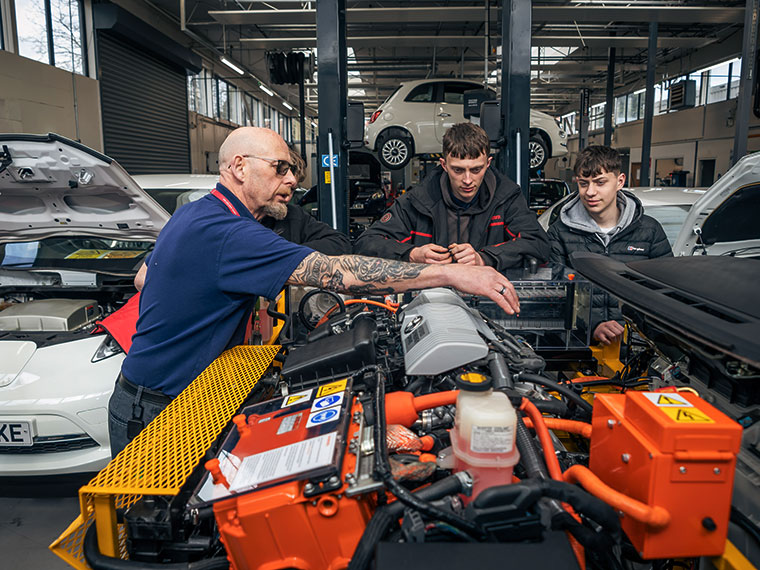 Motor Vehicle at North Notts College