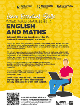 English and Maths Essential Skills Flyer