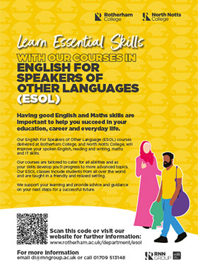 ESOL Essential Skills Flyer