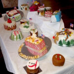 Christmas cakes baked and decorated by RNN Group learners